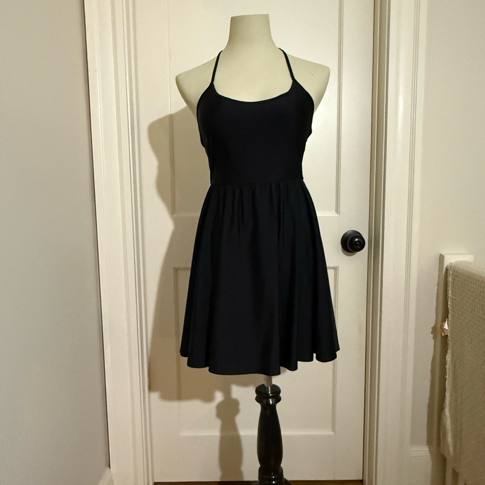 Forever 21 Black Halter Mini Sundress